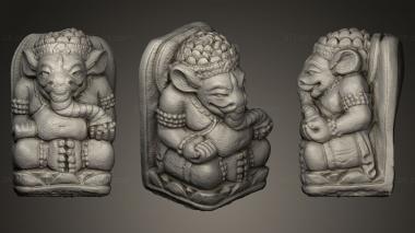 Indian sculptures Ganesh 3d model